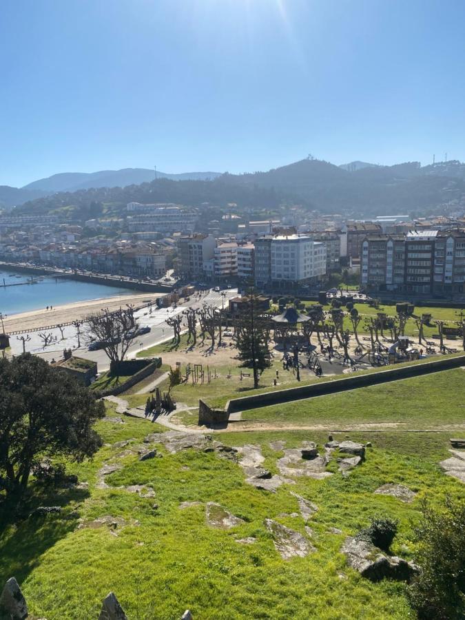 Apartamento Coqueto apartamento cerca de la playa con parking Baiona Exterior foto